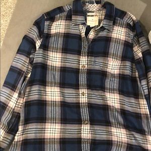 american eagle boyfriend fit flannel